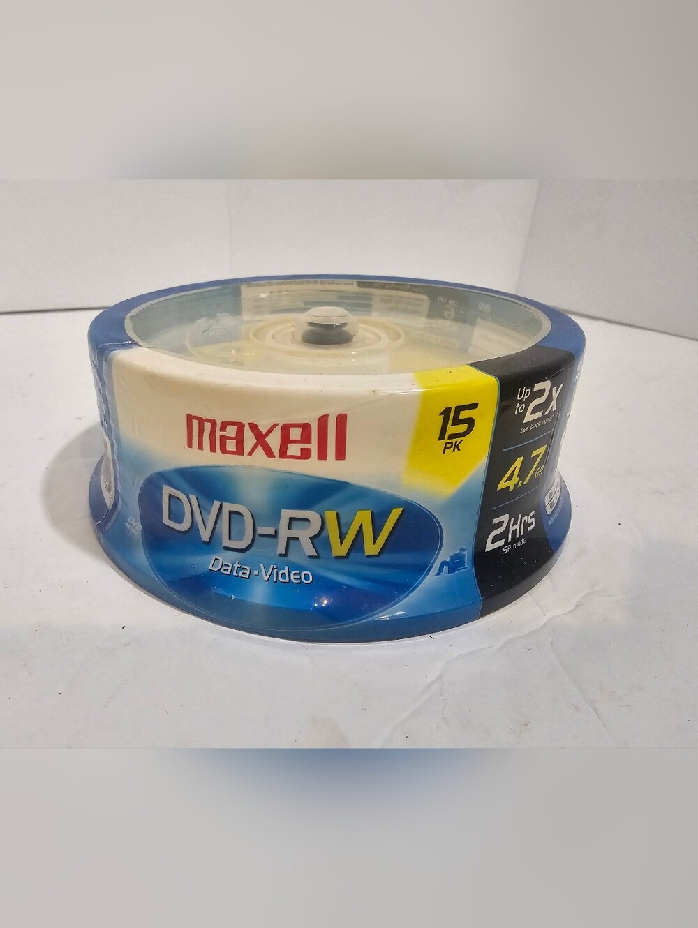 New Maxell DVD-R 15 Pack Recordable Discs Professional Movie Record